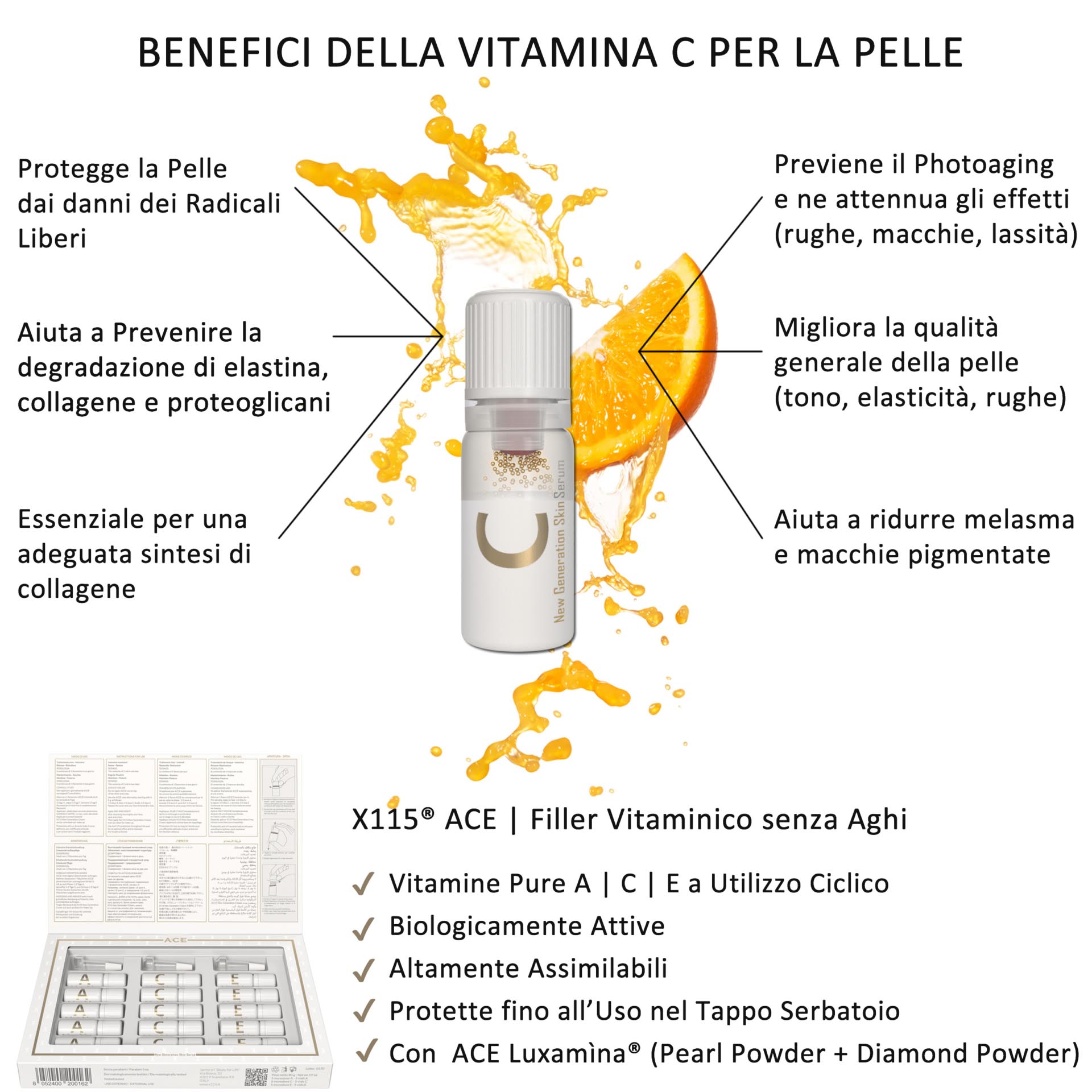 Vitamina C per la Pelle