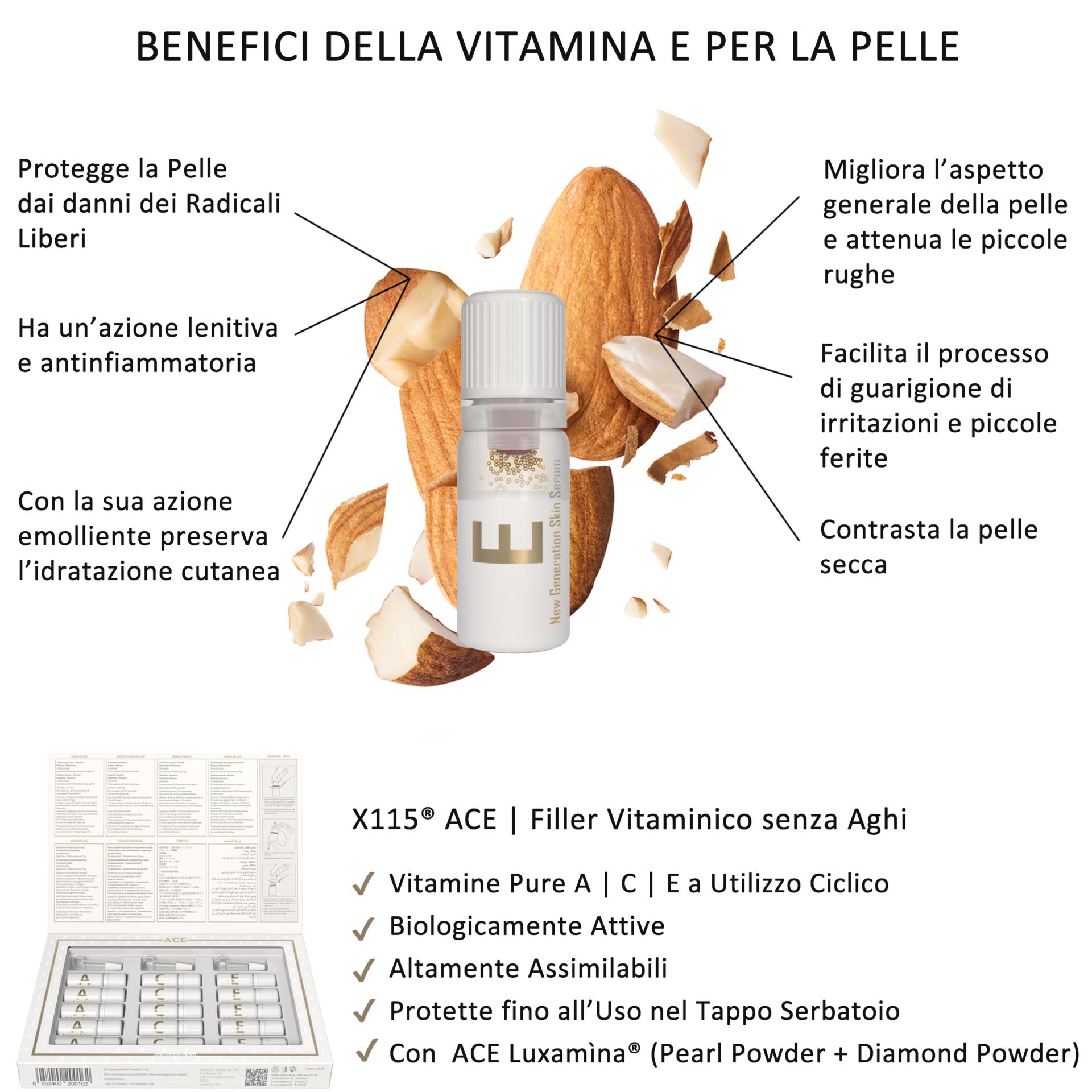 Vitamina E per la Pelle