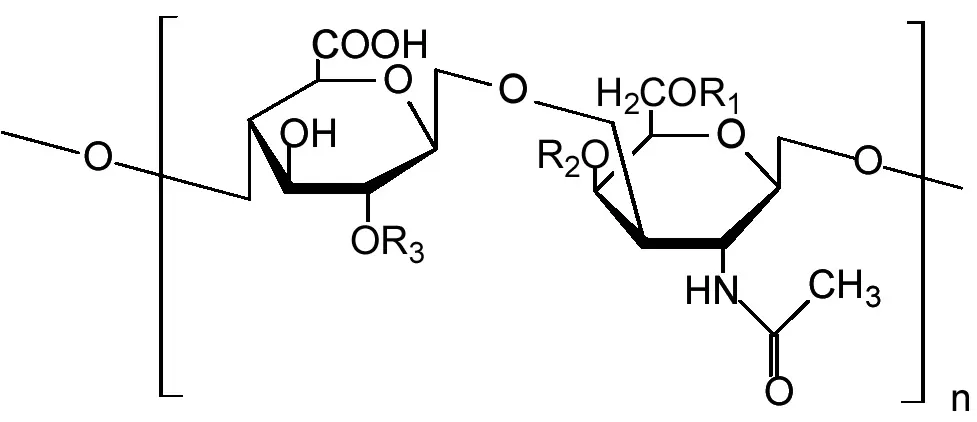 Condroitina Solfato - Struttura Chimica